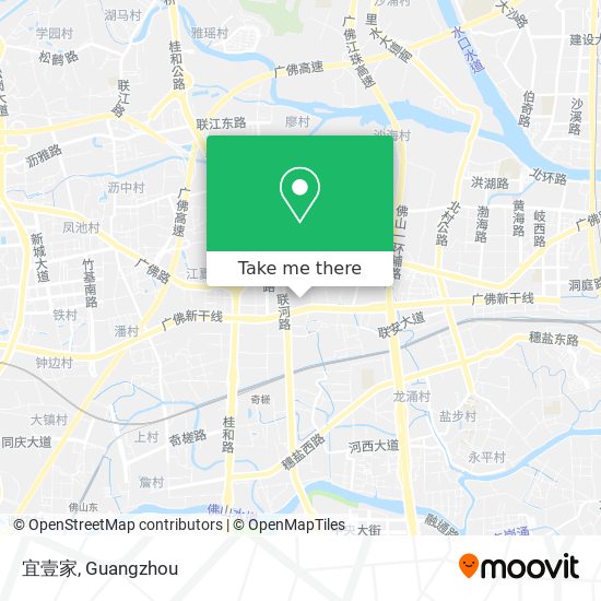 宜壹家 map