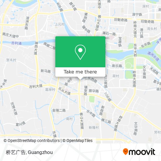 桥艺广告 map