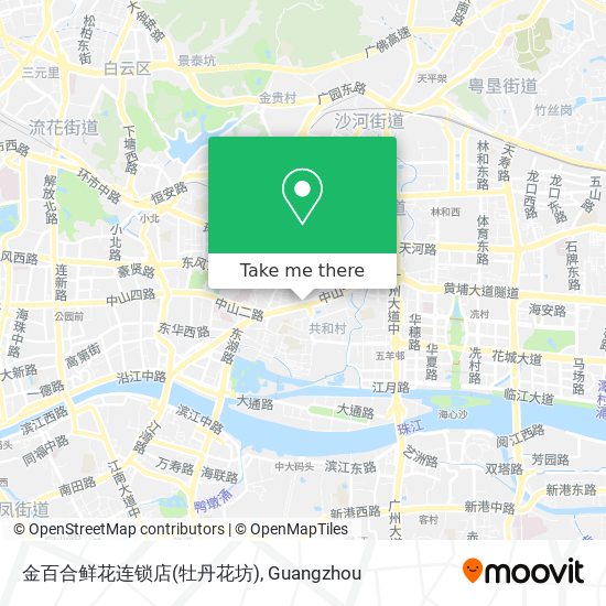 金百合鲜花连锁店(牡丹花坊) map