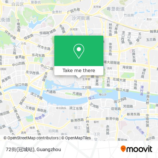 72街(冠城站) map