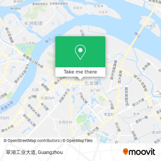 翠湖工业大道 map
