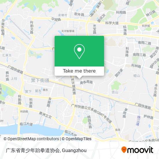 广东省青少年跆拳道协会 map