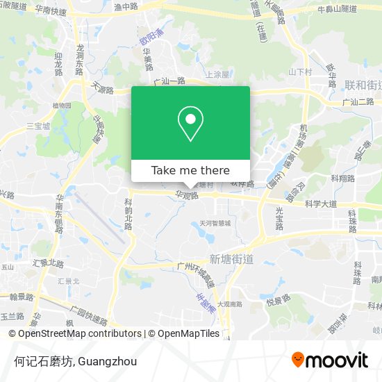 何记石磨坊 map