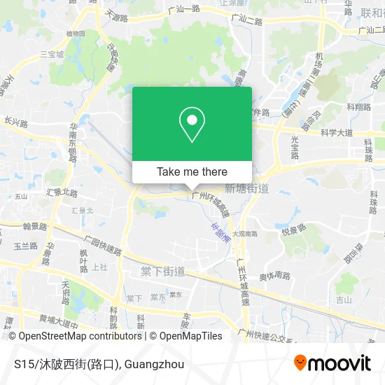 S15/沐陂西街(路口) map