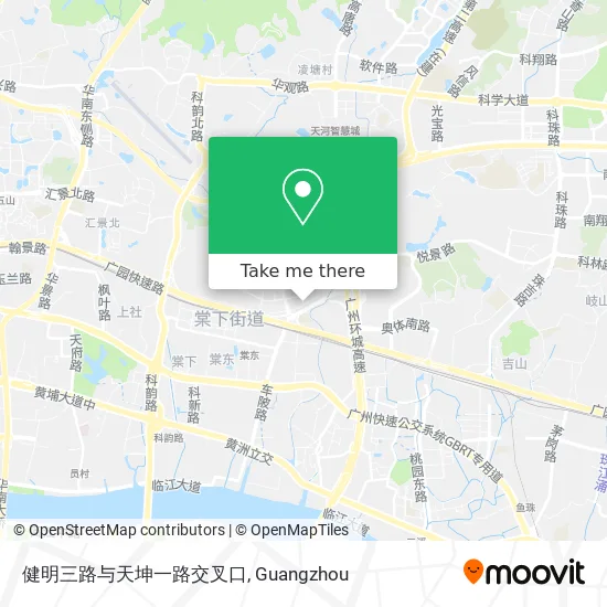 健明三路与天坤一路交叉口 map