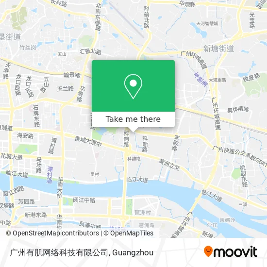 广州有肌网络科技有限公司 map