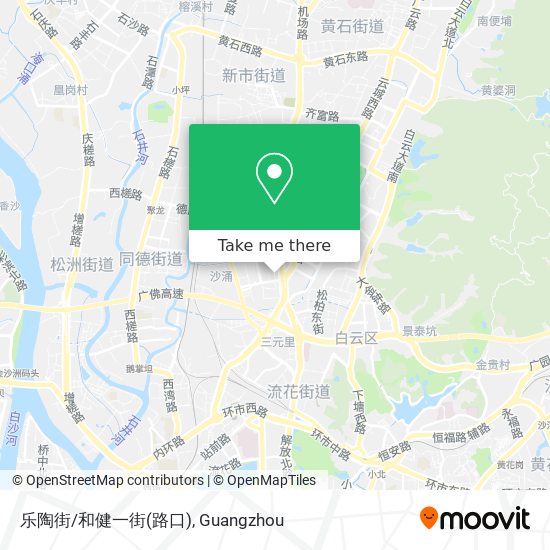 乐陶街/和健一街(路口) map