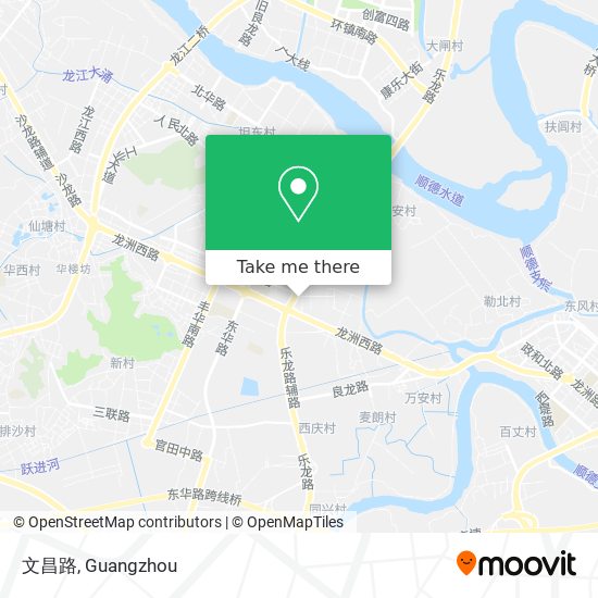 文昌路 map