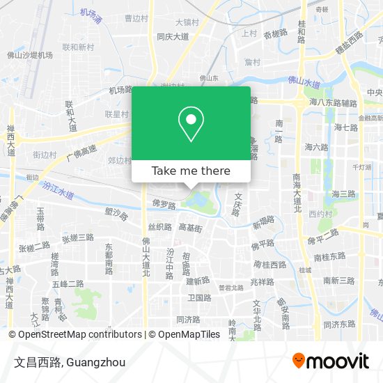 文昌西路 map