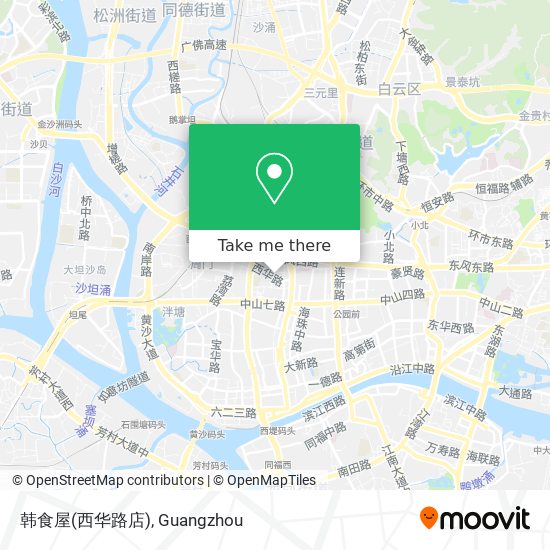韩食屋(西华路店) map