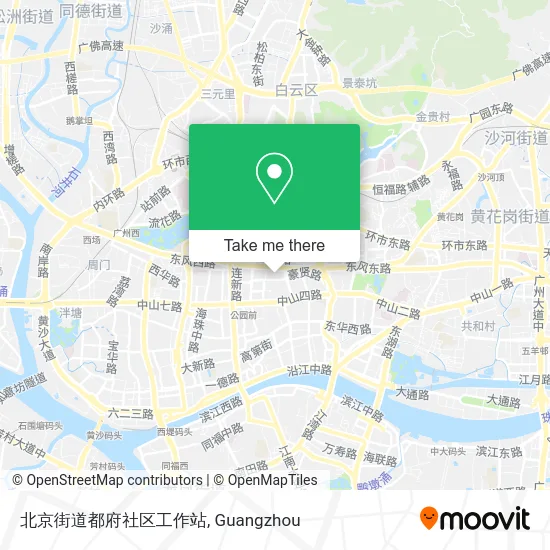 北京街道都府社区工作站 map