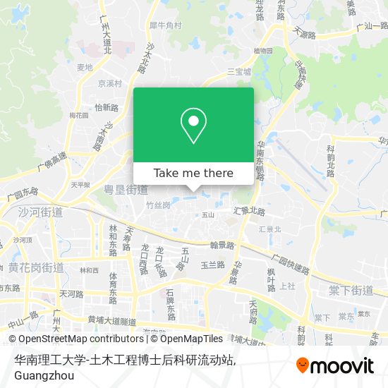 华南理工大学-土木工程博士后科研流动站 map