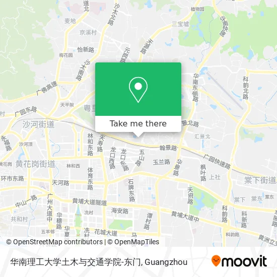 华南理工大学土木与交通学院-东门 map