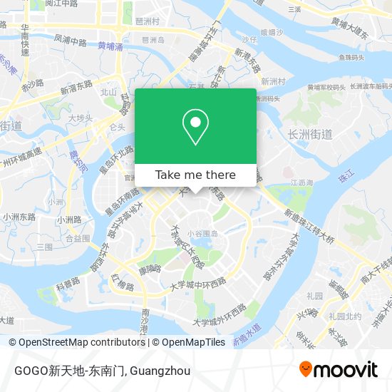 GOGO新天地-东南门 map