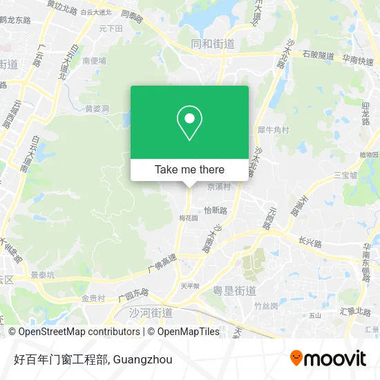 好百年门窗工程部 map