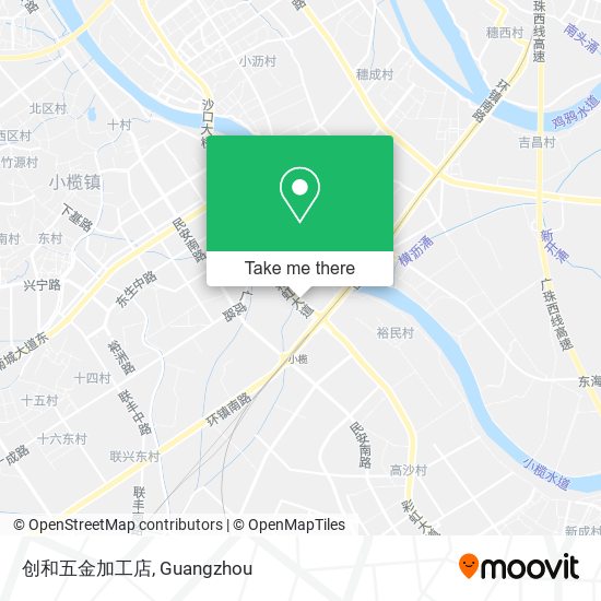 创和五金加工店 map