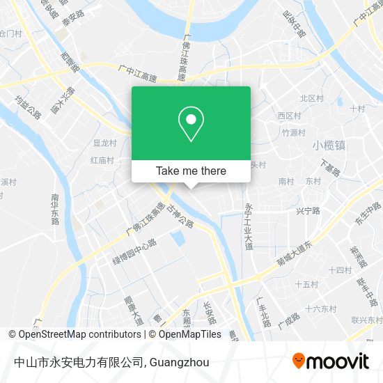 中山市永安电力有限公司 map