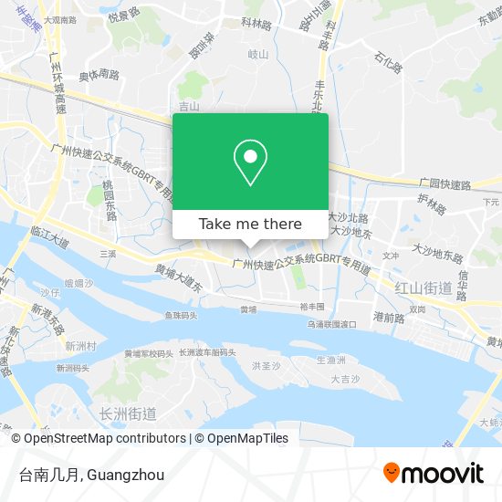 台南几月 map