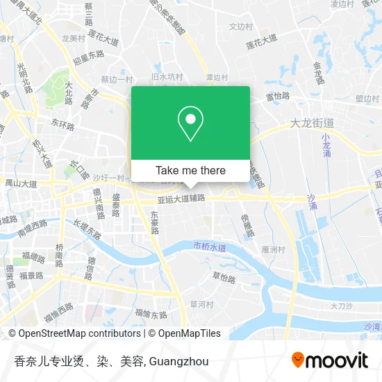 香奈儿专业烫、染、美容 map