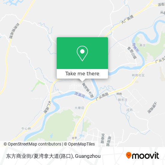 东方商业街/夏湾拿大道(路口) map