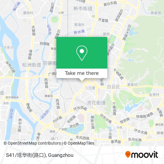 S41/瑶华街(路口) map