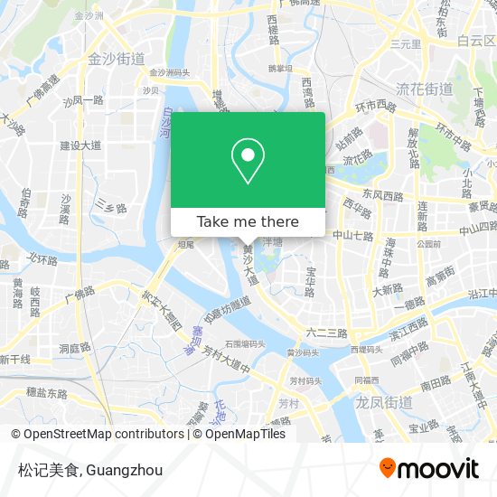 松记美食 map
