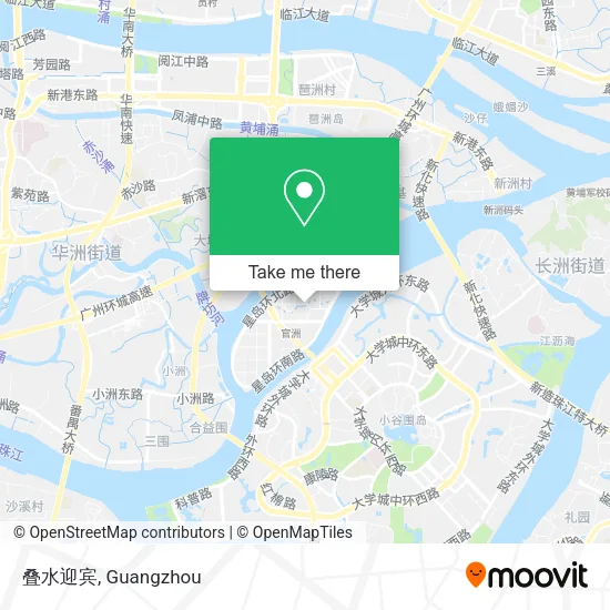 叠水迎宾 map