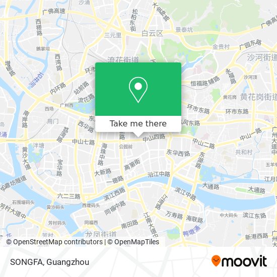 SONGFA map