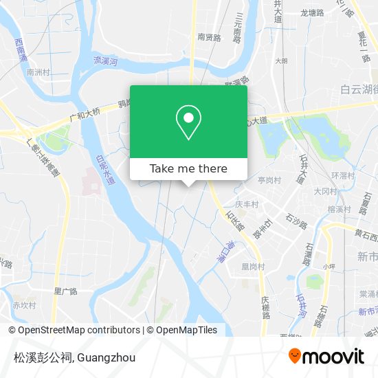松溪彭公祠 map