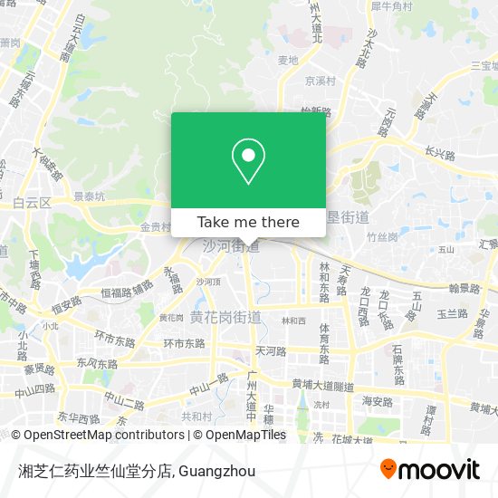 湘芝仁药业竺仙堂分店 map