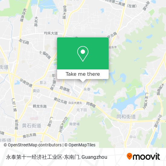 永泰第十一经济社工业区-东南门 map