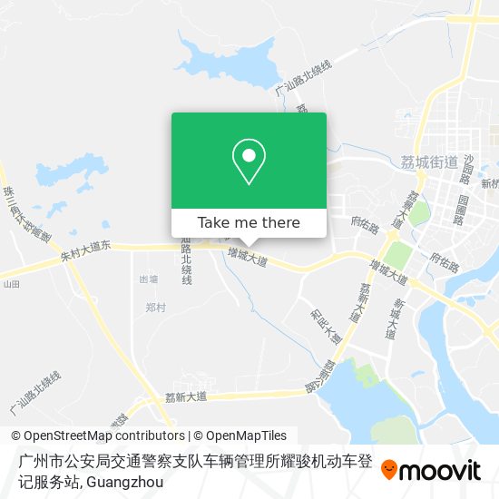 广州市公安局交通警察支队车辆管理所耀骏机动车登记服务站 map
