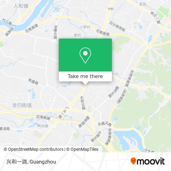 兴和一路 map