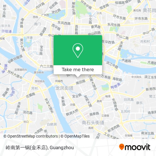 岭南第一锅(金禾店) map