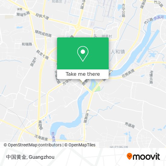 中国黄金 map