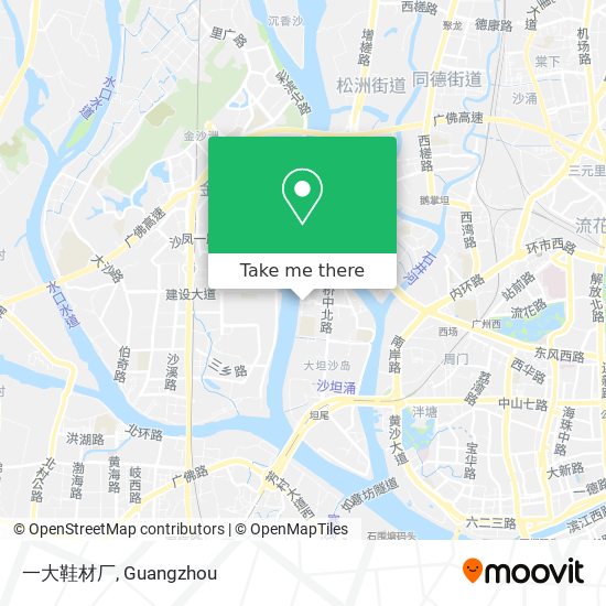 一大鞋材厂 map