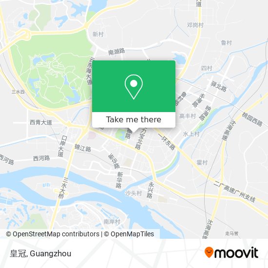 皇冠 map