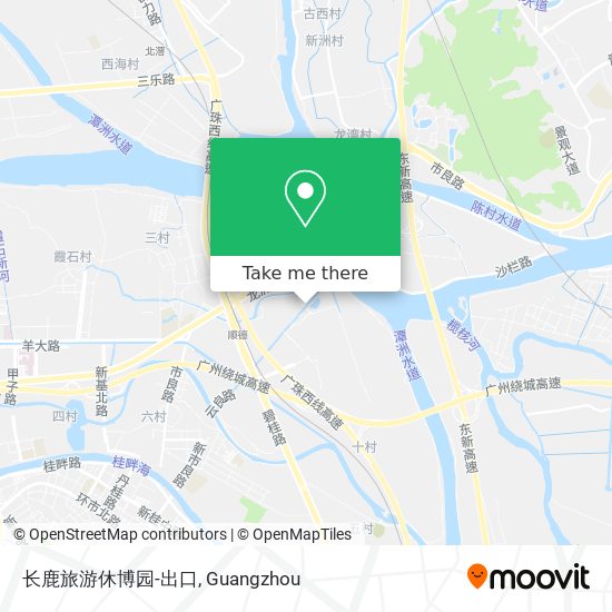 长鹿旅游休博园-出口 map