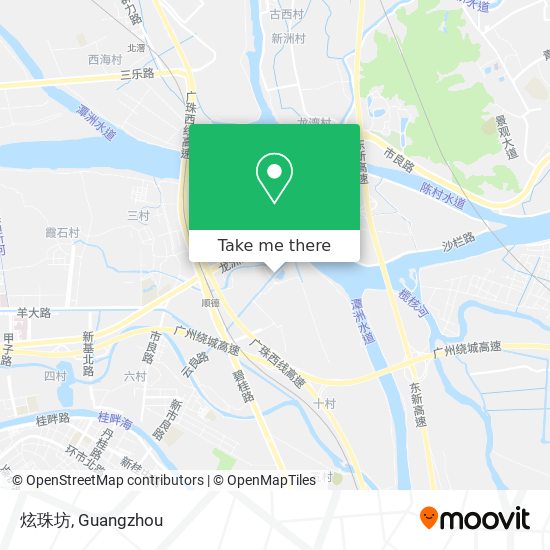 炫珠坊 map