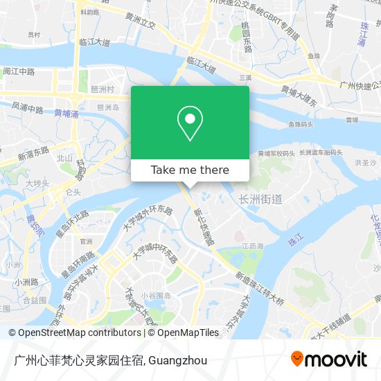 广州心菲梵心灵家园住宿 map