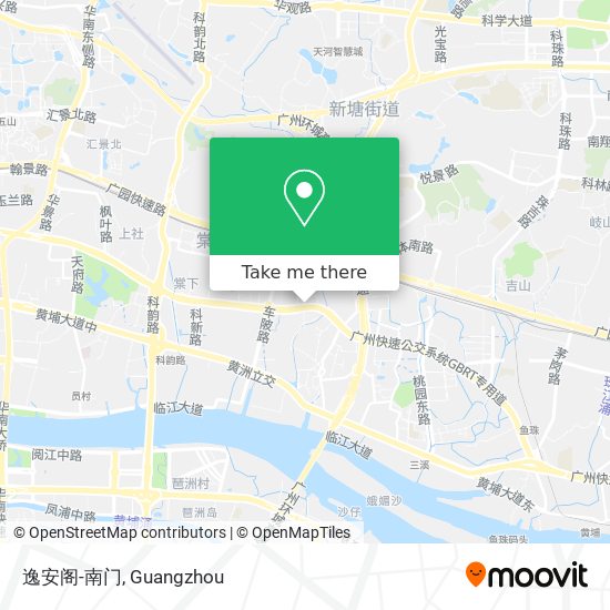 逸安阁-南门 map