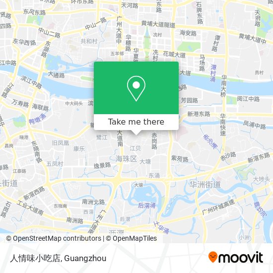人情味小吃店 map