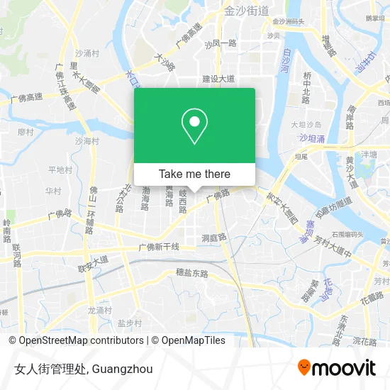 女人街管理处 map