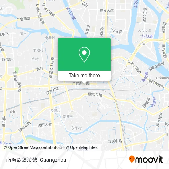 南海欧堡装饰 map