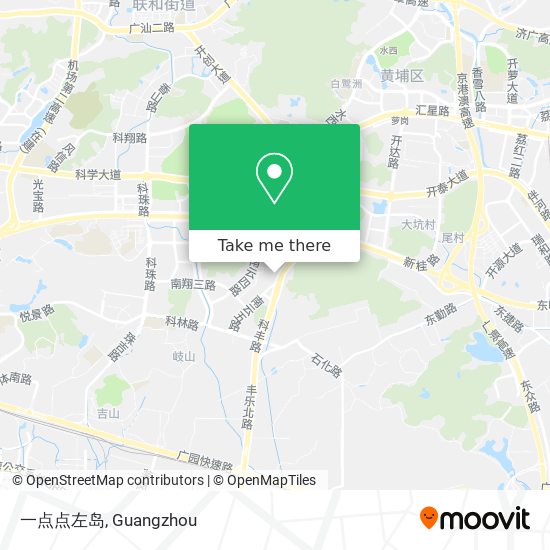一点点左岛 map