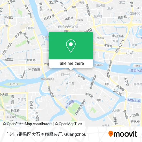 广州市番禺区大石奥翔服装厂 map