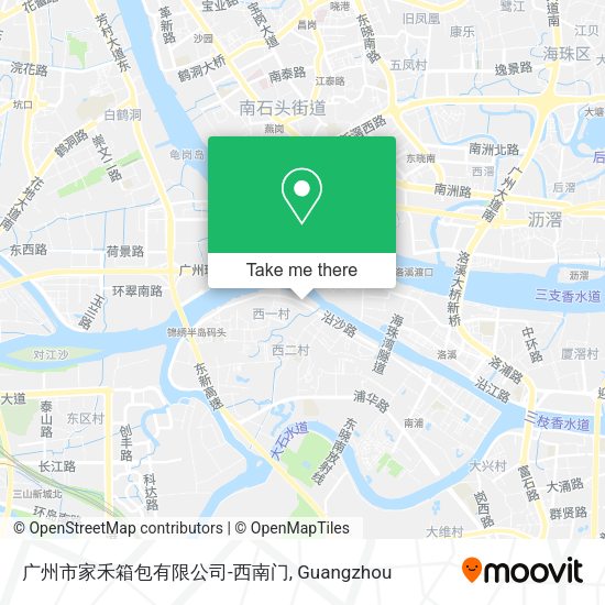 广州市家禾箱包有限公司-西南门 map