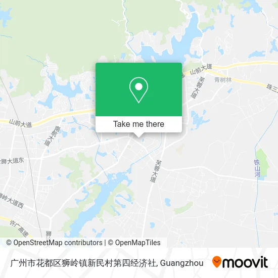 广州市花都区狮岭镇新民村第四经济社 map