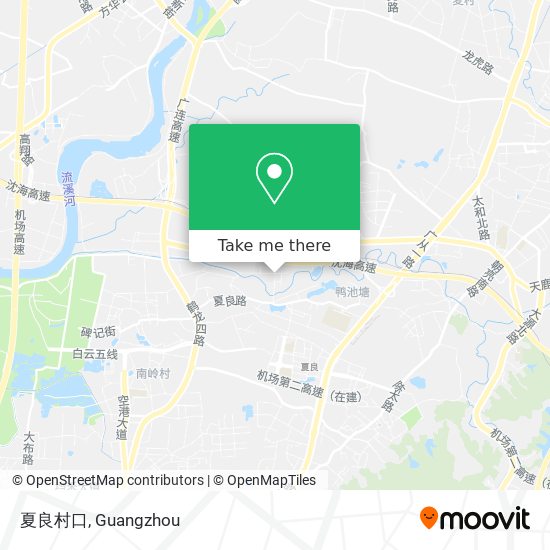 夏良村口 map