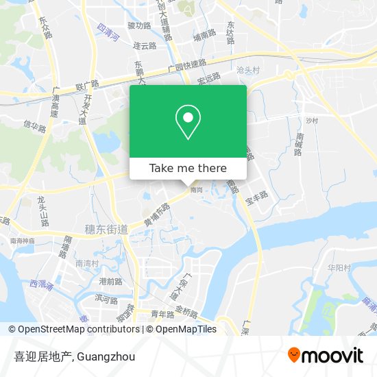 喜迎居地产 map